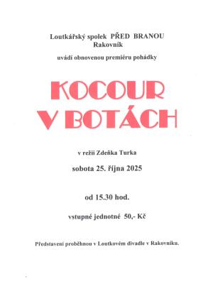 KOCOUR V BOTÁCH